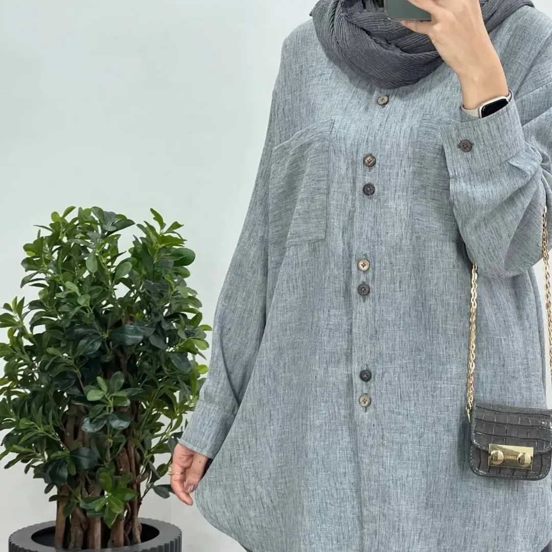 پارچه لنین زارا عرض 150 نخی