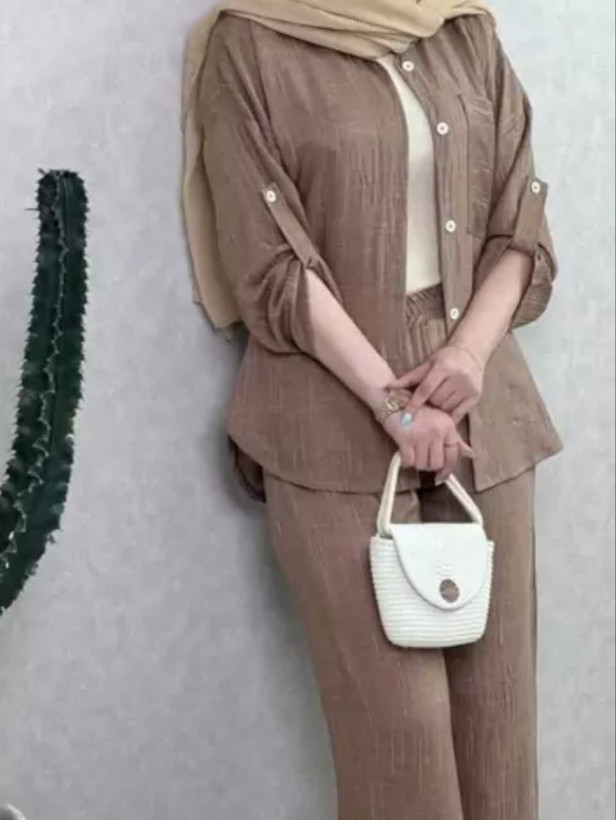 پارچه لنین آبشاری عرض 150 (توضیحات را بخون)